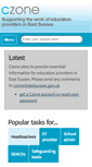 Mobile Screenshot of czone.eastsussex.gov.uk
